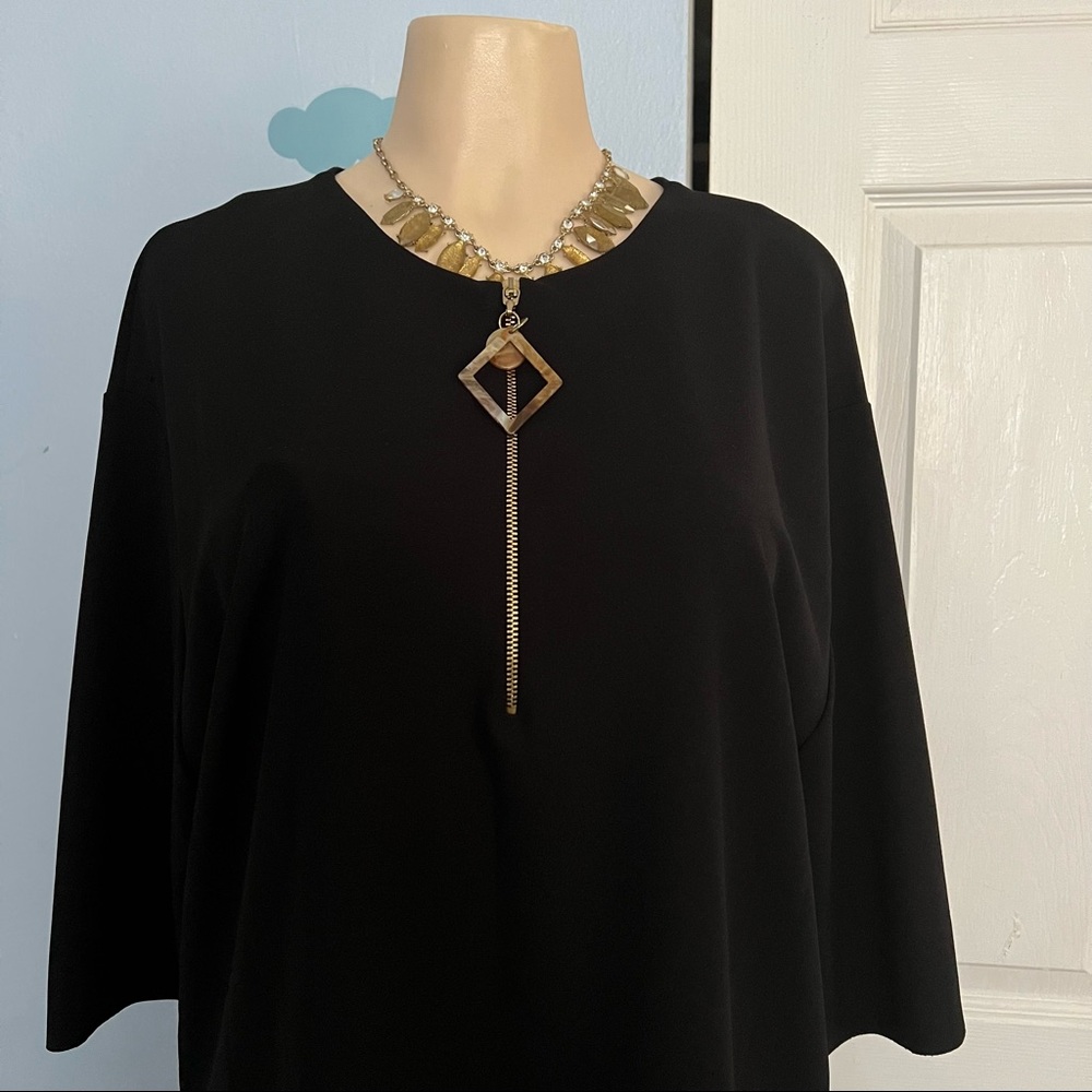 Black ZARA dress